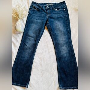 Wrangler Dark Blue Women's Flare Jeans